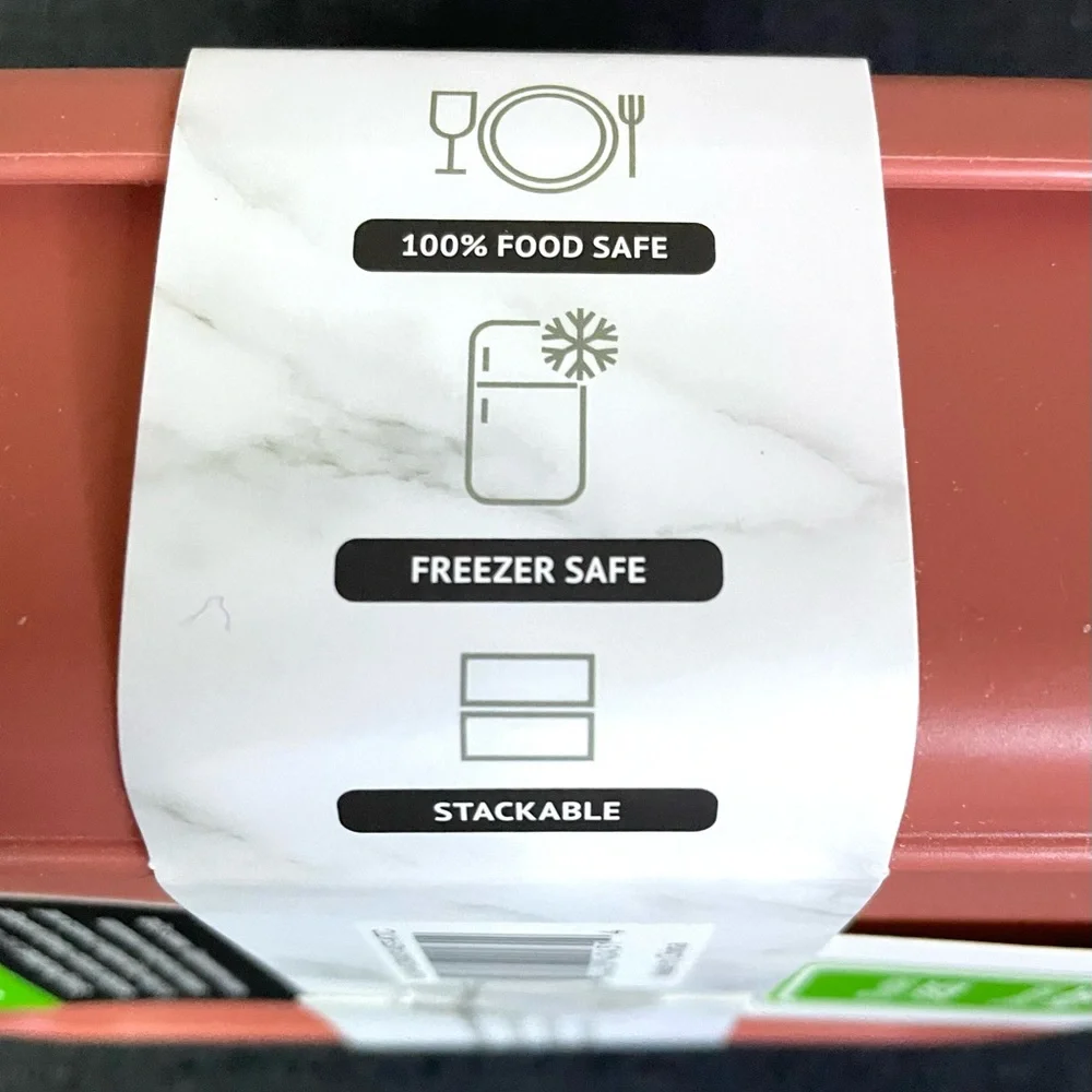 Silicone Bento Food Container 3-section Mauve Leak-Proof Micro Dishwsr Safe NWT